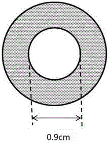 Electrochemical measurement device and method for measuring corrosion at the bottom of rust layer in spray splash zone