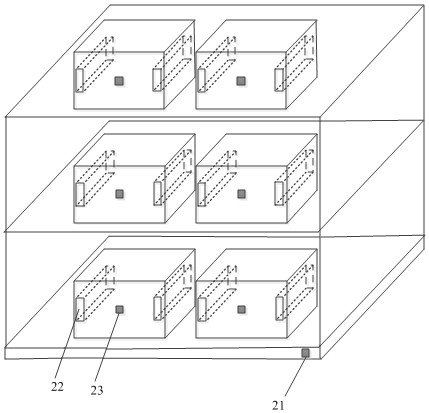 Refrigeration house warehouse management system based on intelligent forklift