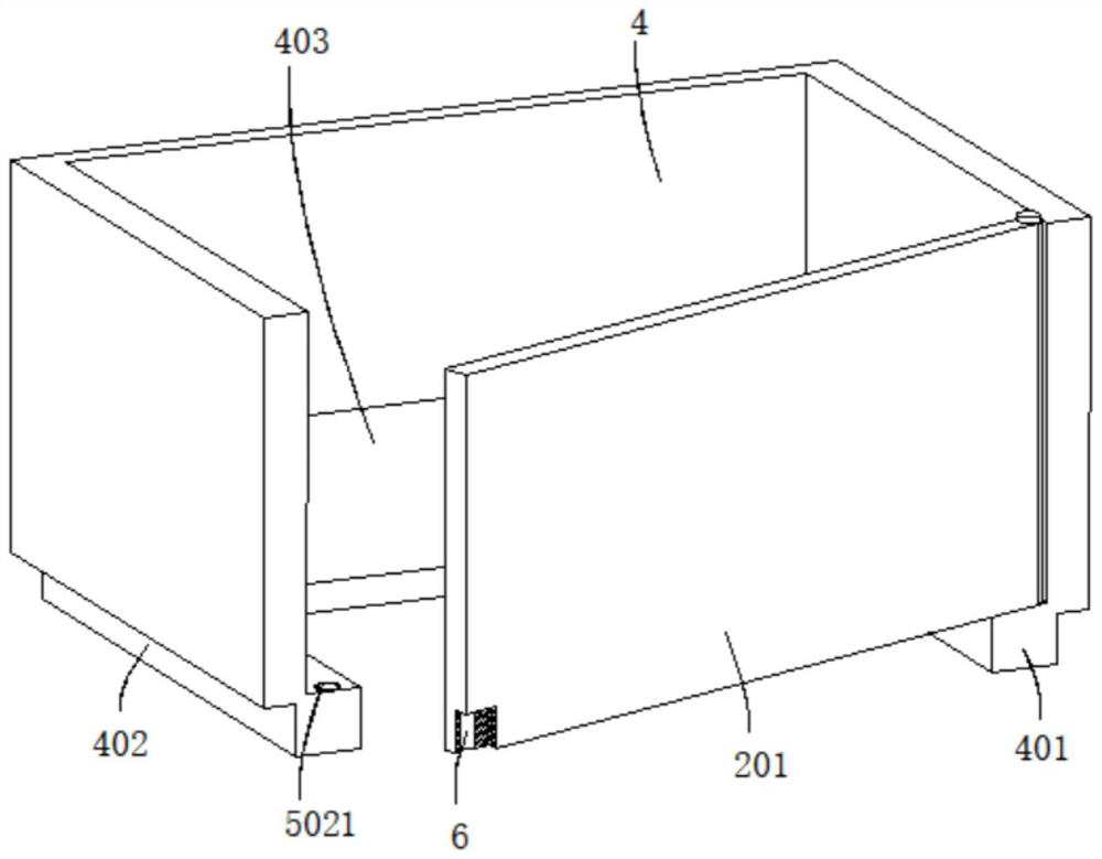 Fabricated construction portable device based on BIM technology and use method thereof