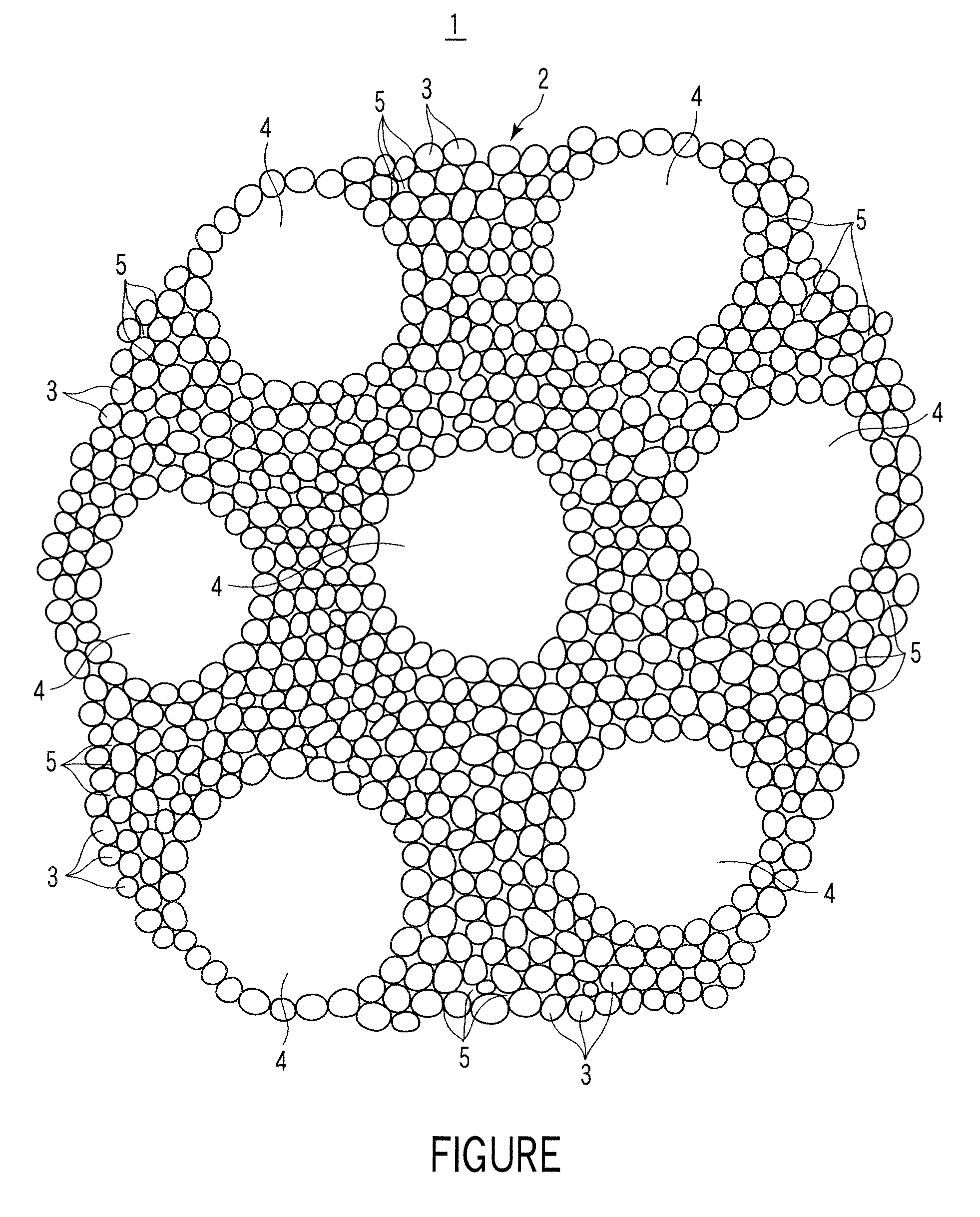 Carbon dioxide absorbent and method of manufacturing carbon dioxide absorbent