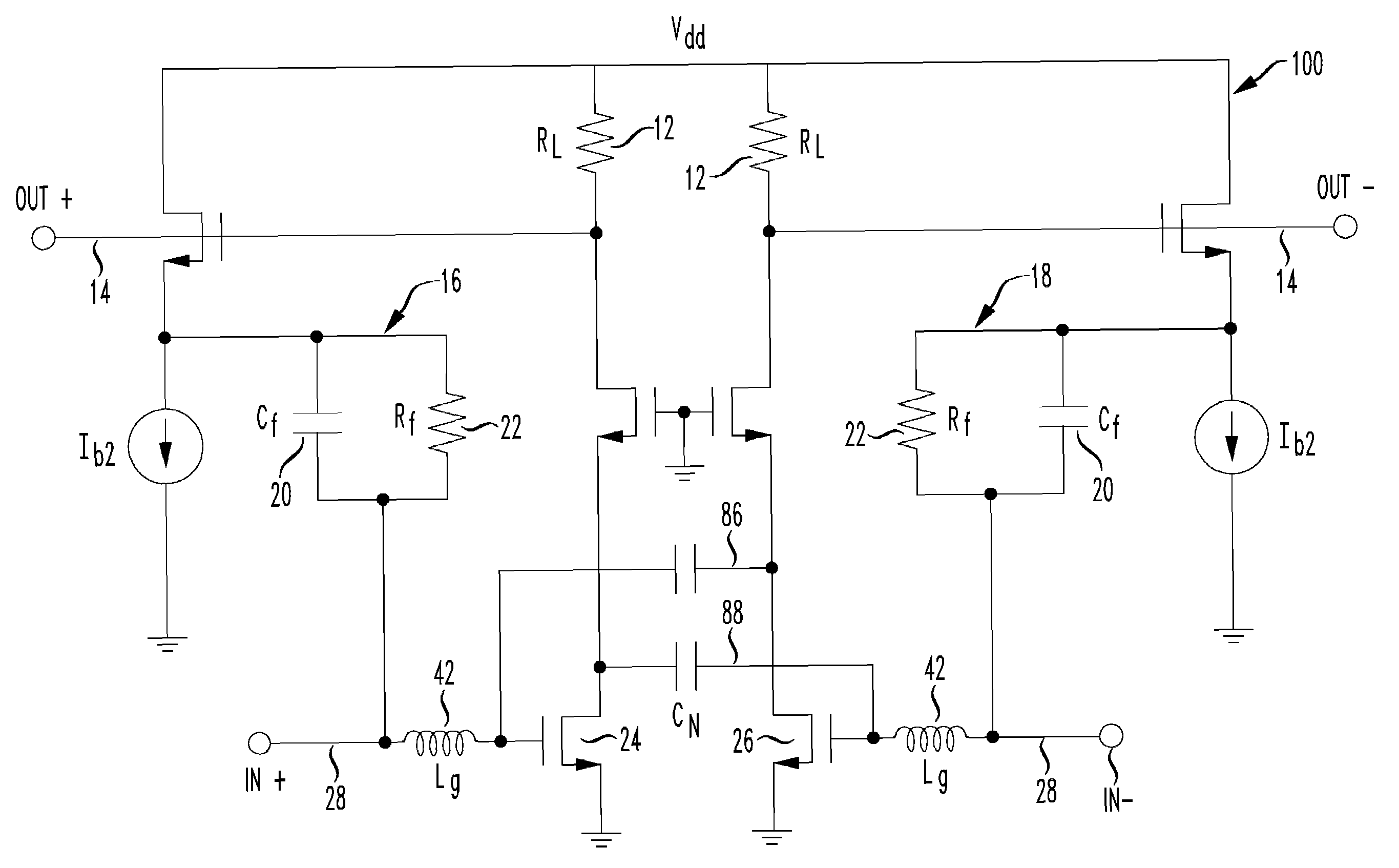 Techniques for designing wide band low noise amplifiers