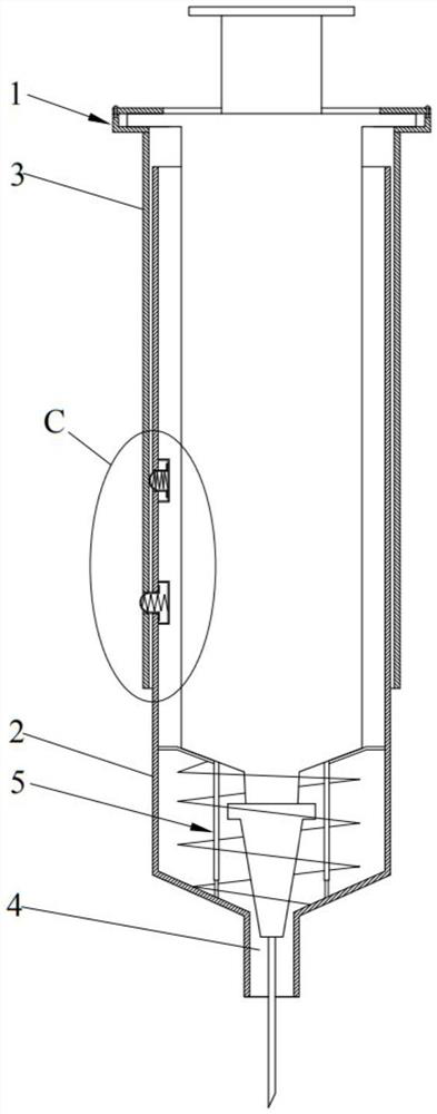 A syringe needle protection device