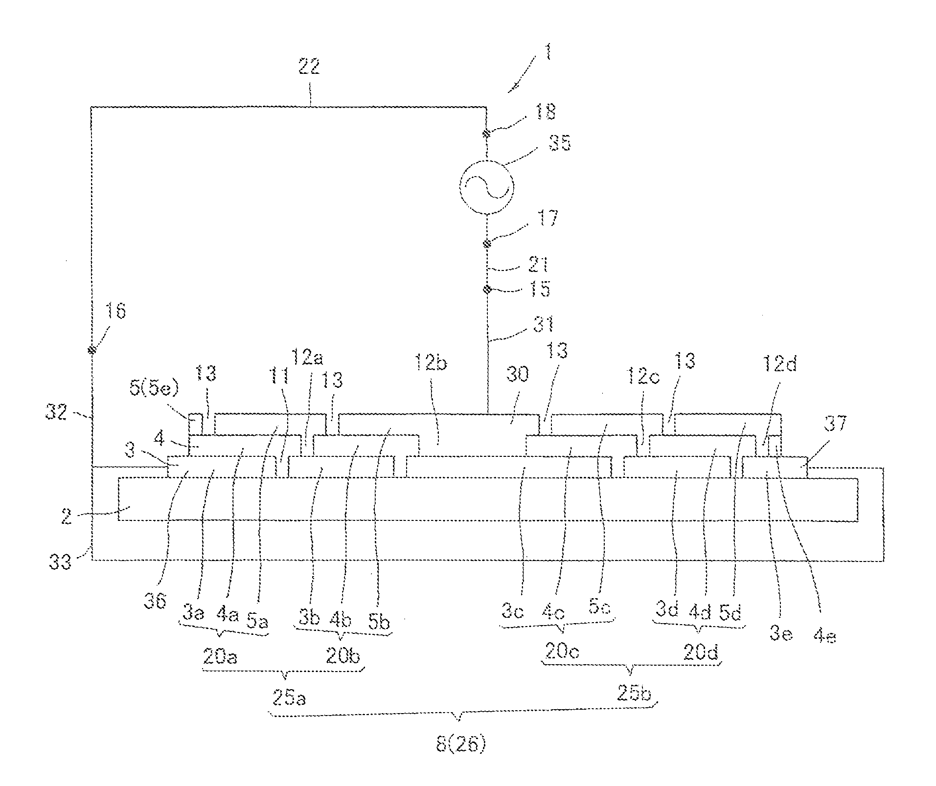 Organic el device and method for producing organic el device