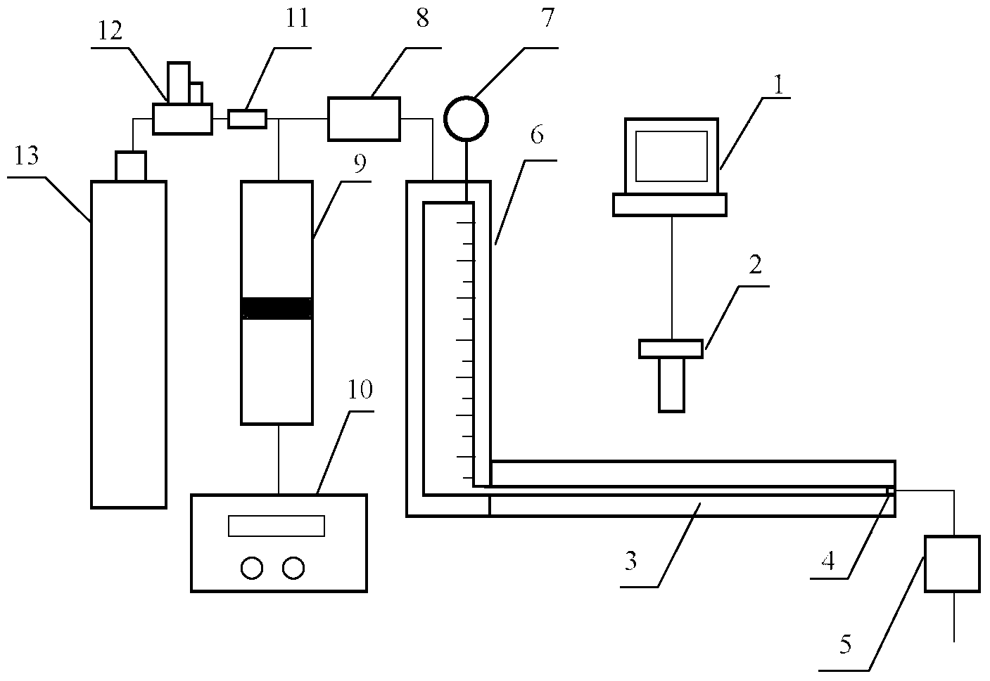 Device capable of evaluating dynamic sand-carrying capacity of foam fracturing fluid and working method of device