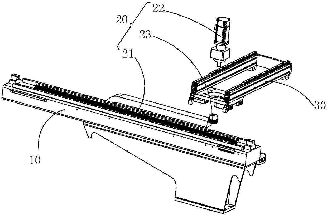 Special linear robot for die casting