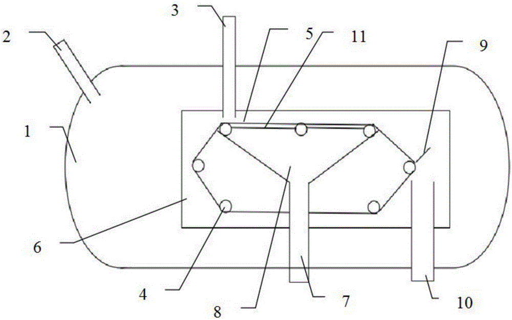 A high-pressure double-layer filter device for steel rolling sludge treatment