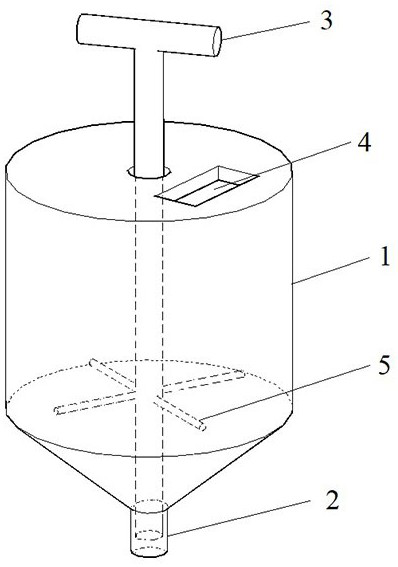 Rapid hole plugging device for static breaking of pile head of cast-in-place pile and using method