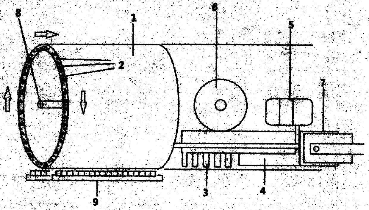 Water jet tunneling shield machine