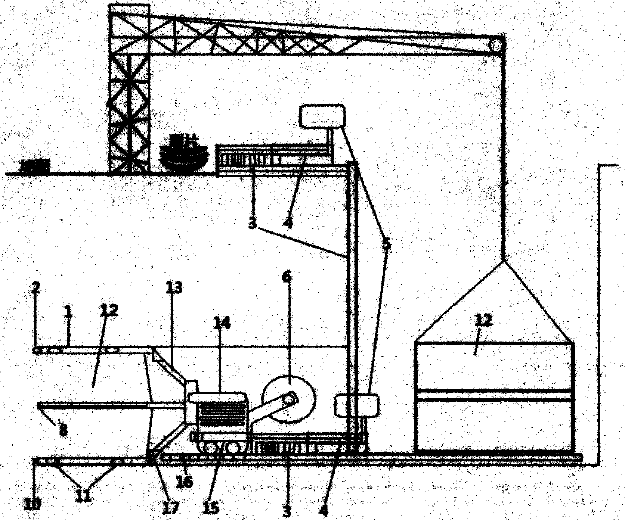 Water jet tunneling shield machine