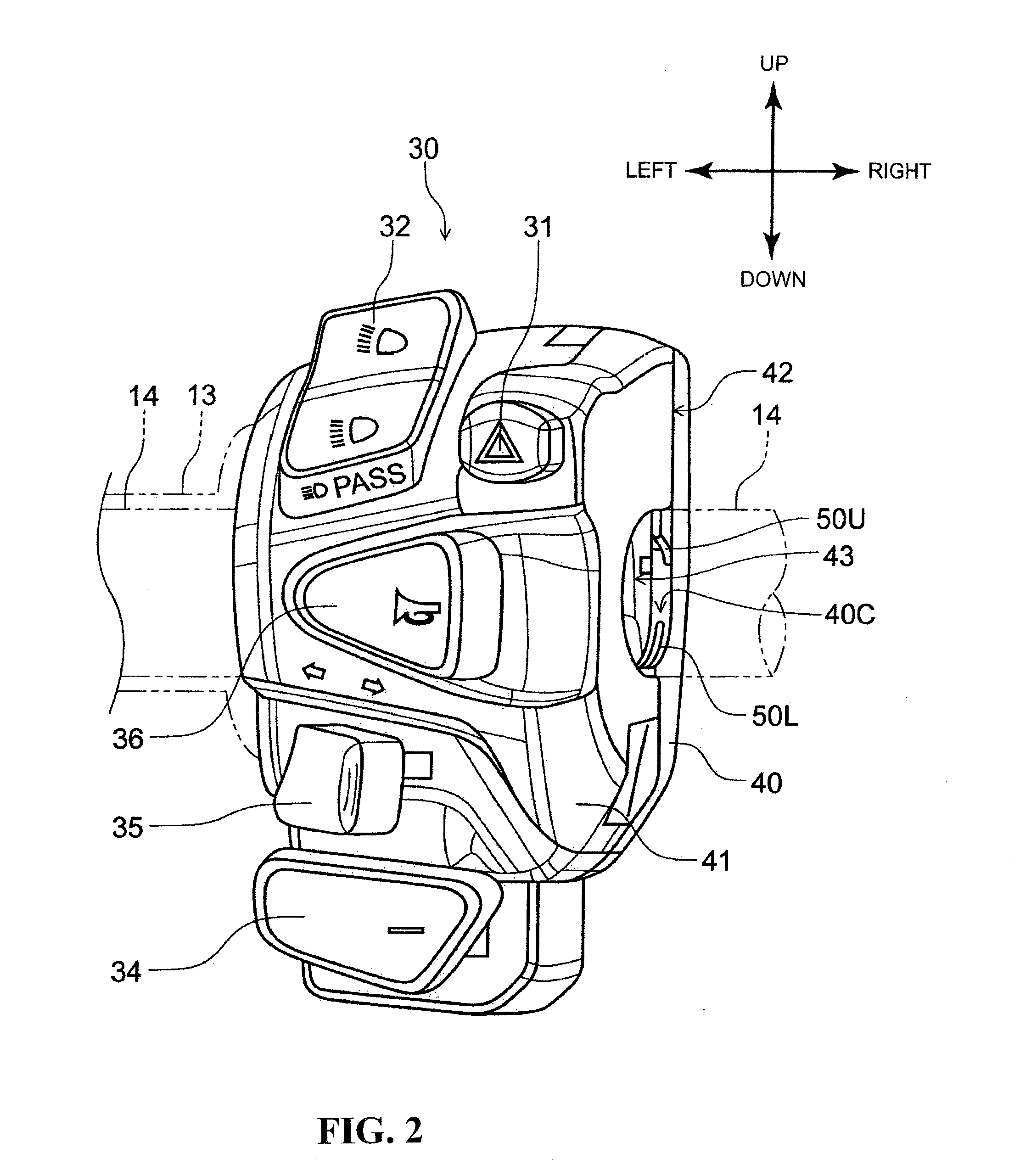 Handle switch