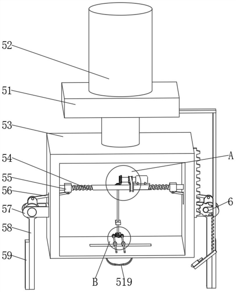 Tumor sampling device facilitating tumor separation