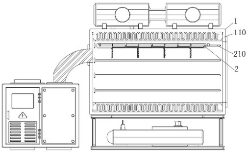 Preparation equipment and preparation method of tea mulberry powder under low-temperature freezing