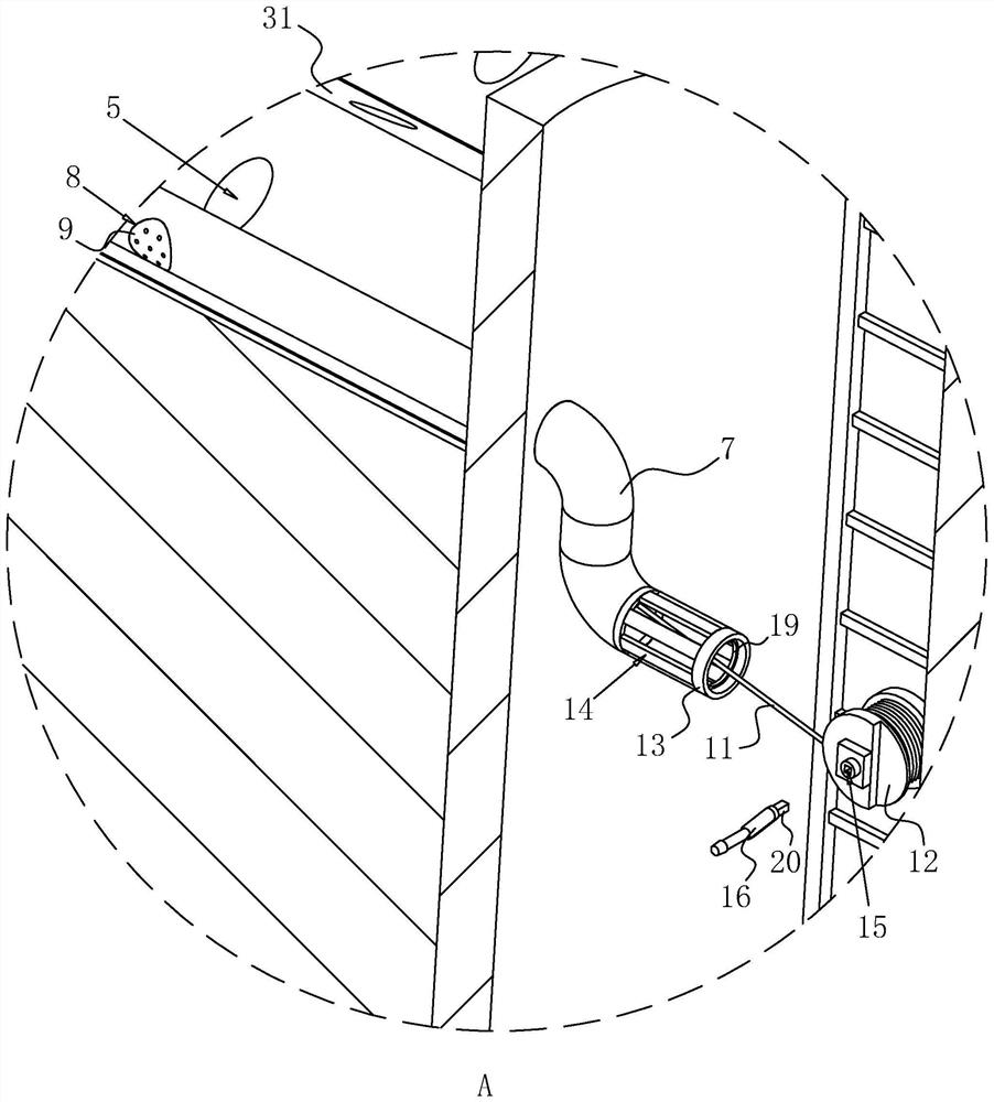 Municipal road construction structure and construction method thereof