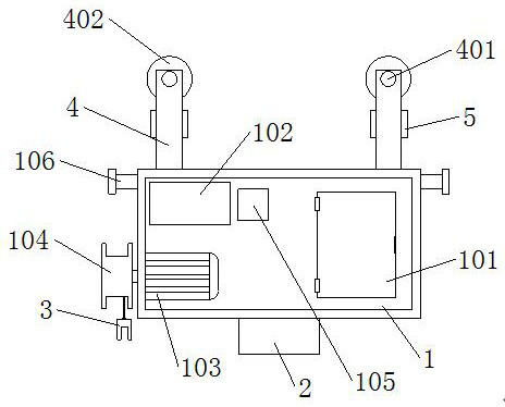 High-voltage transmission line routing robot