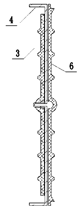 Connecting method of rubber water stopping band and copper water stopping sheet