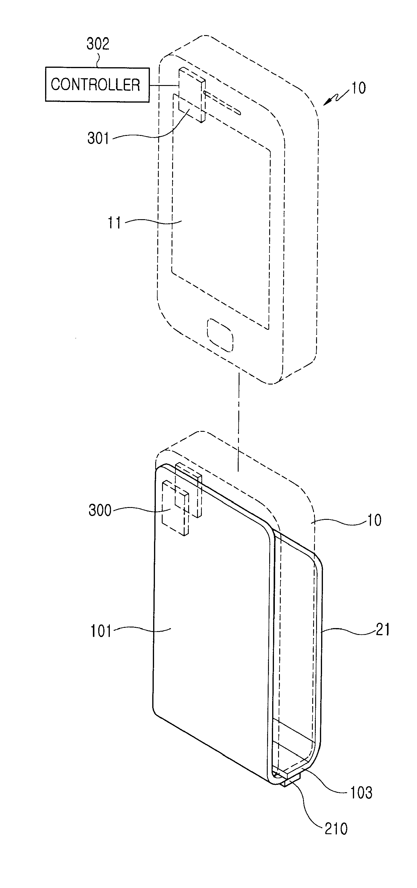 Protective cover for portable communication device