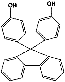 Preparing method of dihydroxyethyl bisphenol fluorene ether