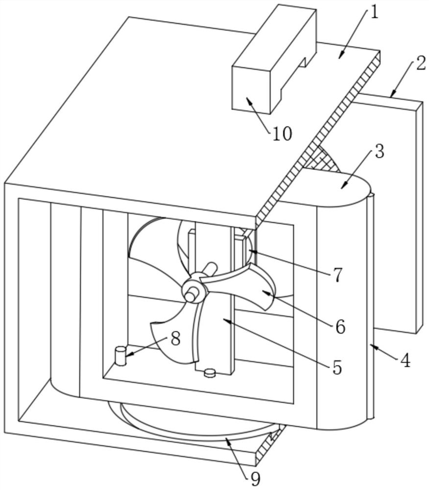 A kind of environment-friendly ventilation equipment for library