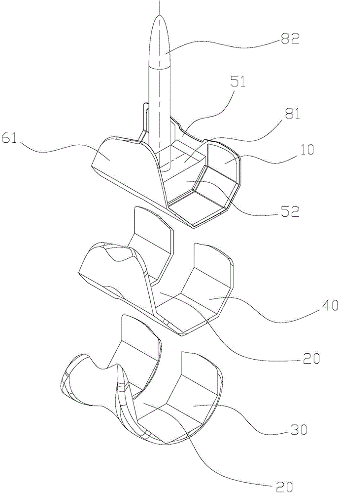 Femur condyles prosthesis component