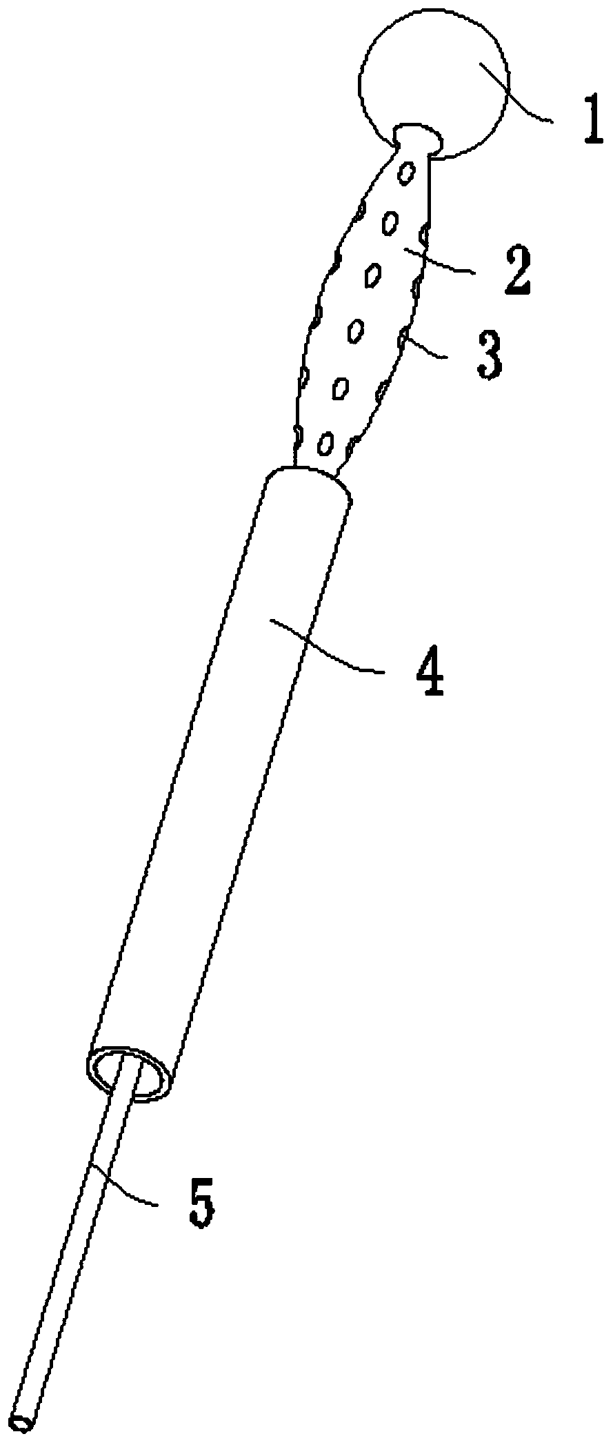 Novel balloon dilatation catheter