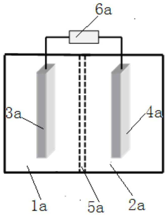 A large-aperture porous spacer structure used in biocathode microbial electrochemical systems