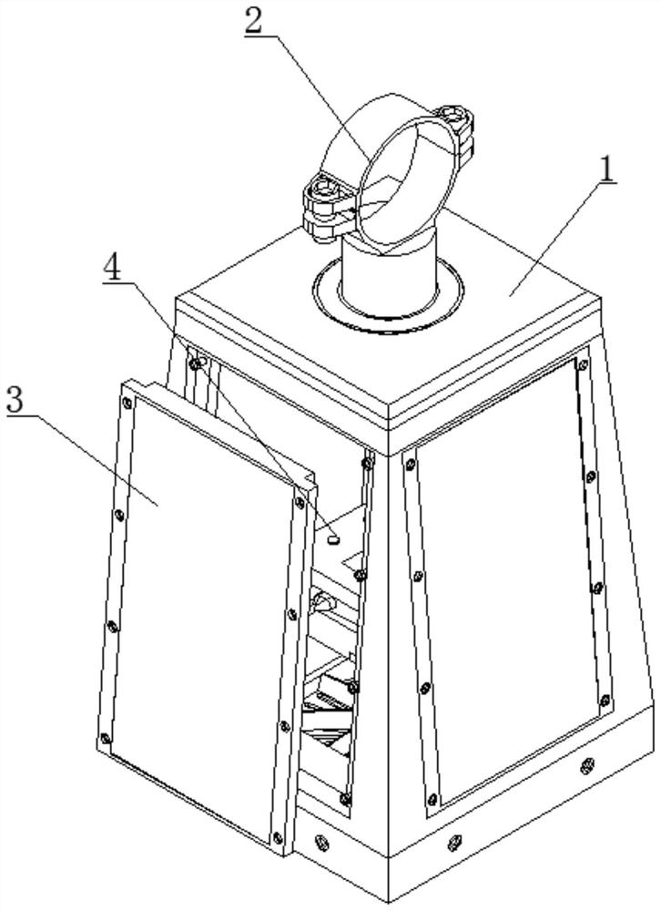 LED street lamp with self-generating function