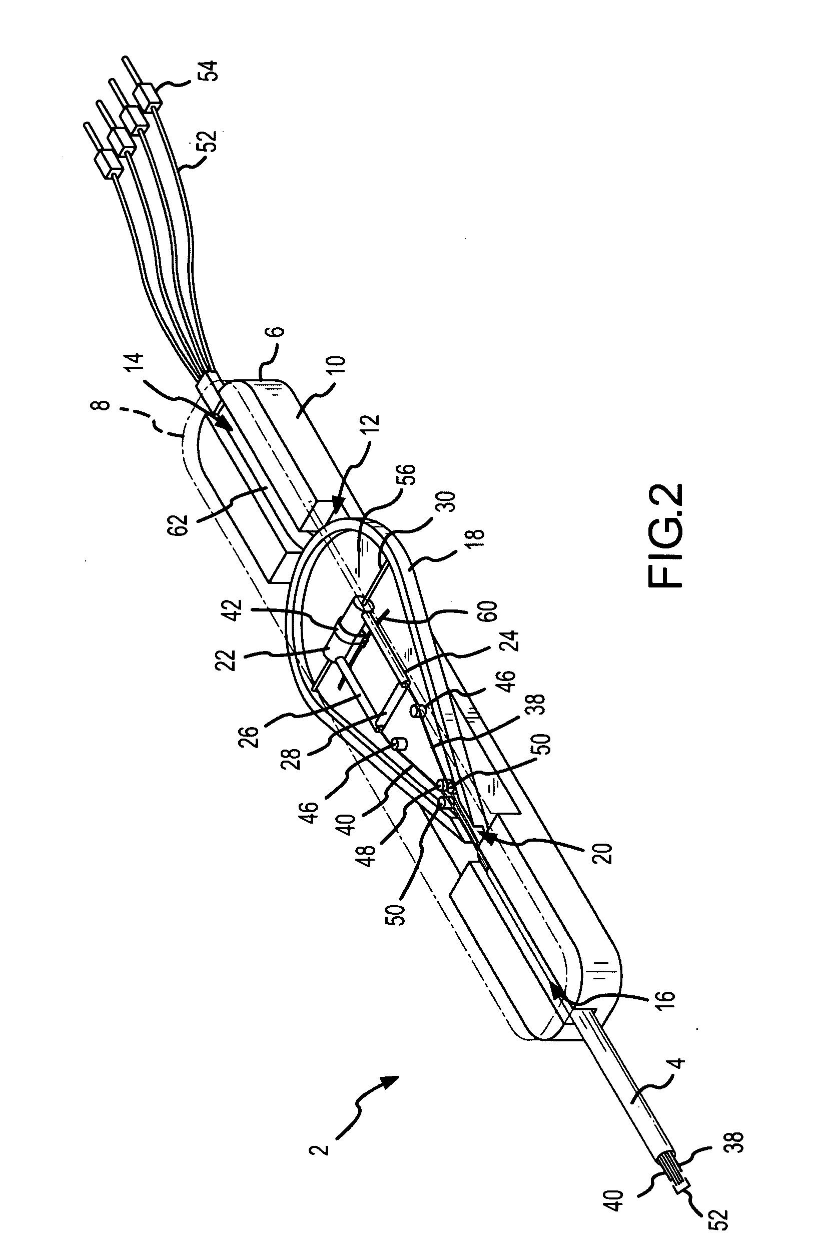 Steerable catheter with hydraulic or pneumatic actuator