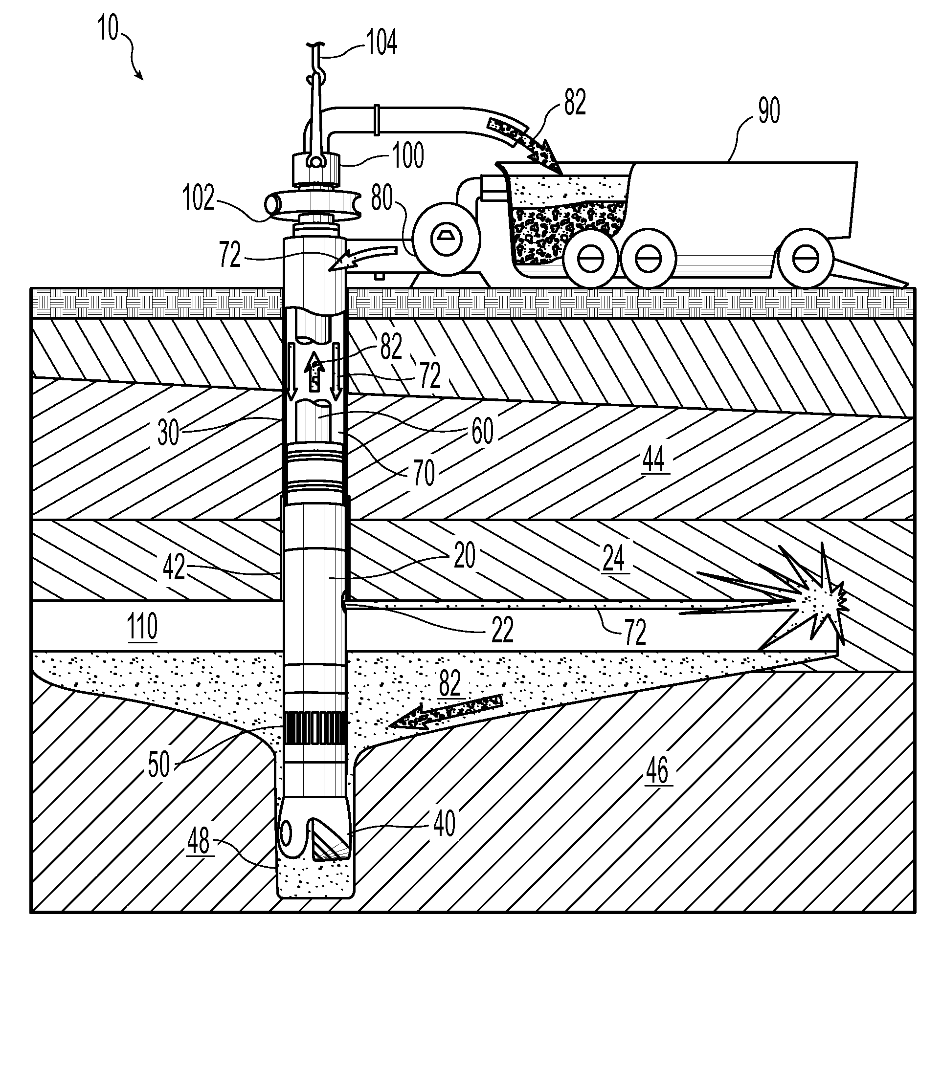 Production of metal products directly from underground ore deposits