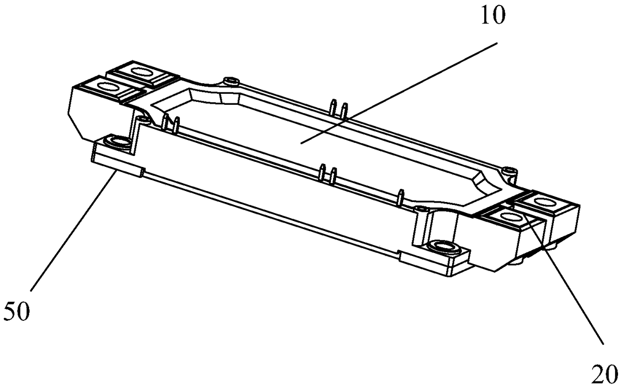 IGBT power module with electromagnetic isolation function