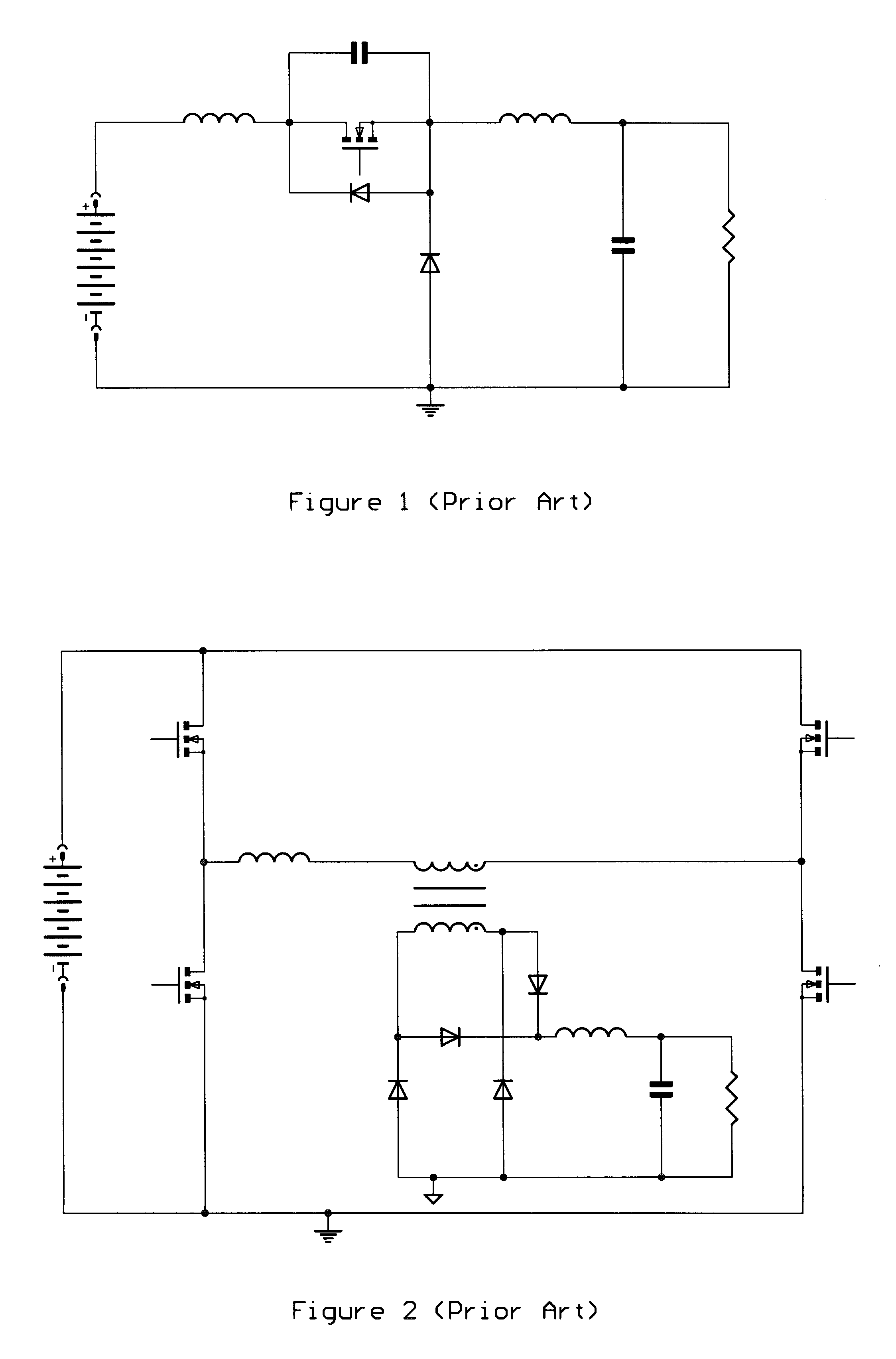 High efficiency coupled inductor soft switching power converters