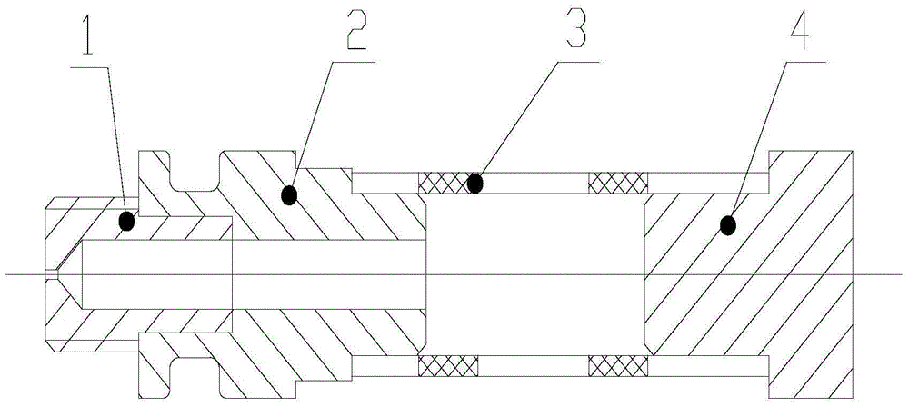 An integrated oil filter assembly for a servo valve