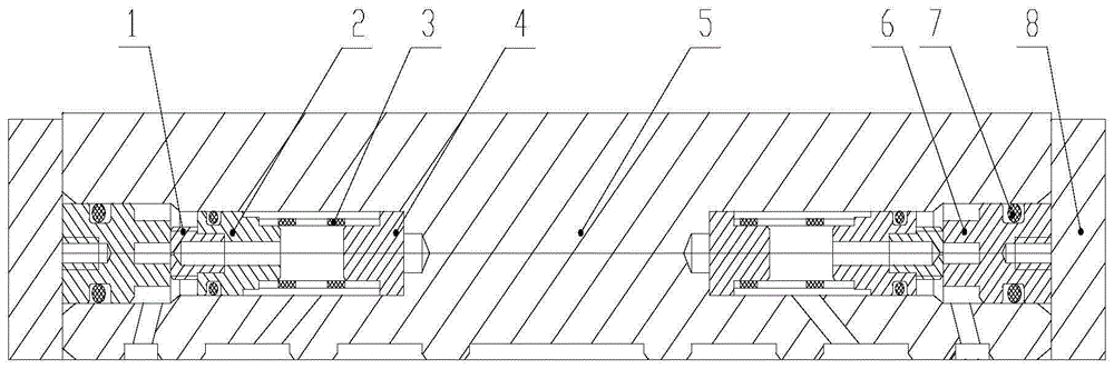 An integrated oil filter assembly for a servo valve