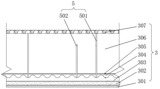 High and steep rock slope greening device and method based on cement blanket