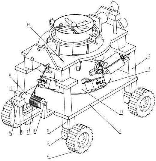 Logistics transportation drone