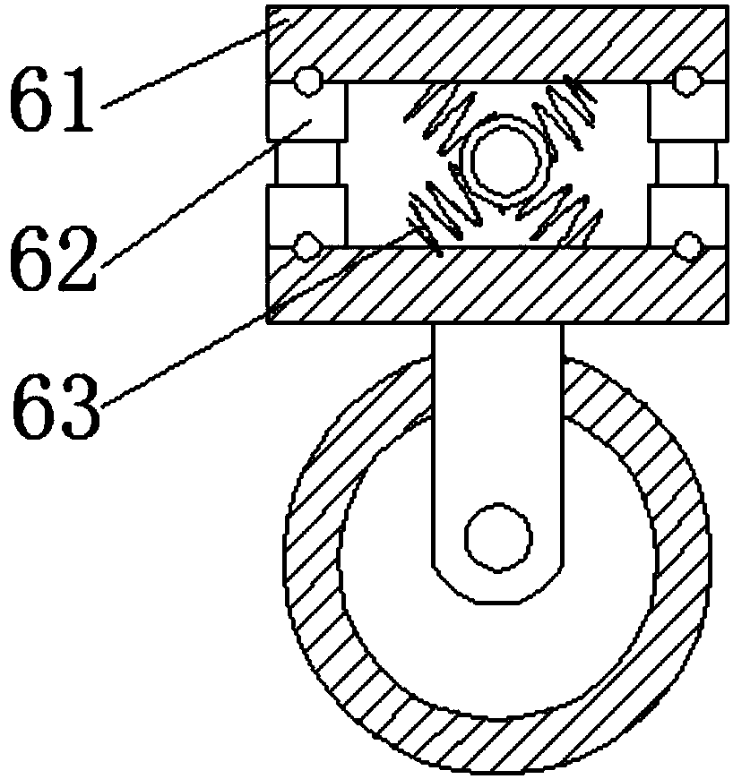 Damping small handcart facilitating unloading