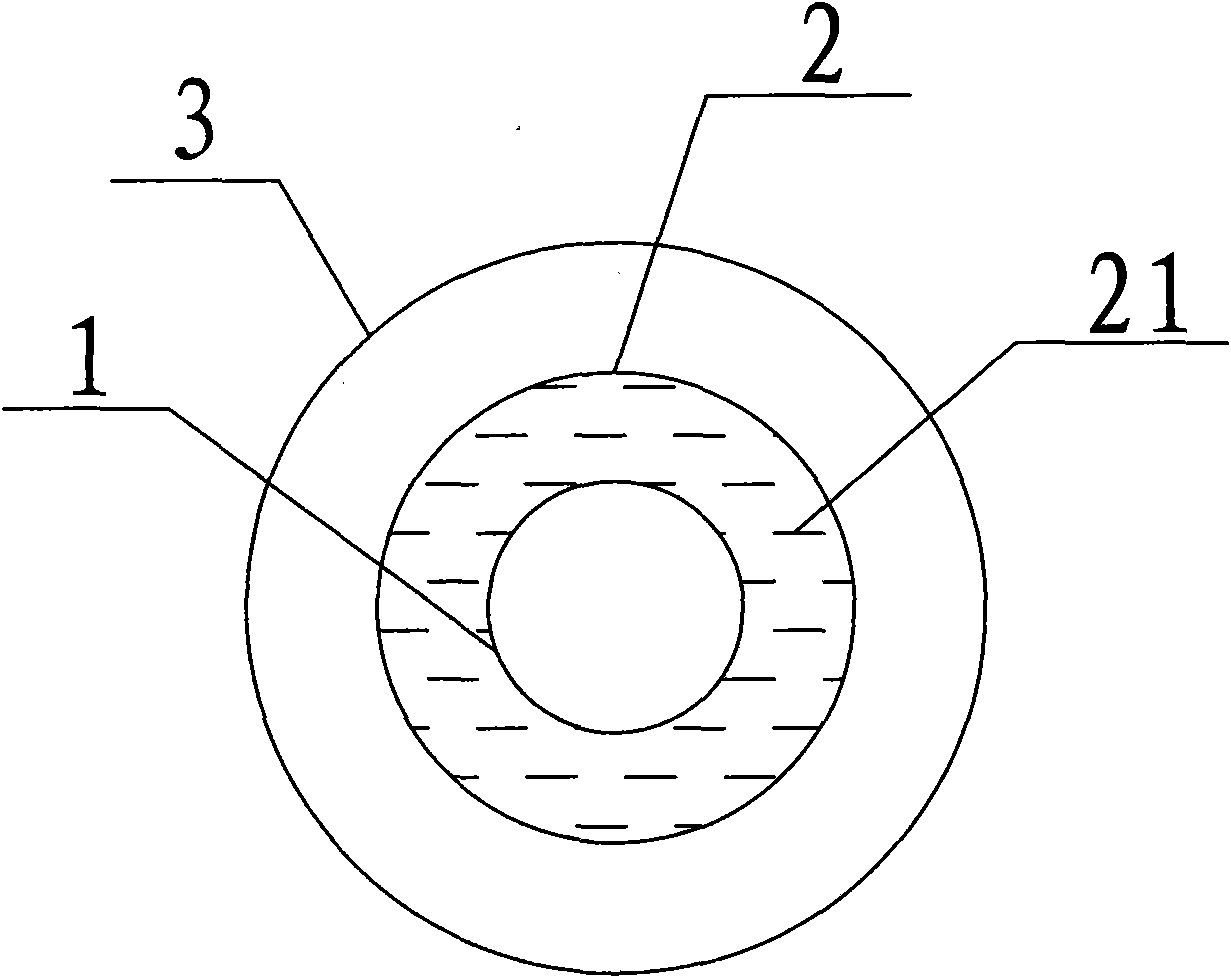 Liquid conveying and heating pipe