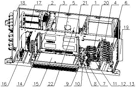 A low-floor vehicle traction converter