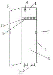 Medical endoscope storage cabinet with monitoring function