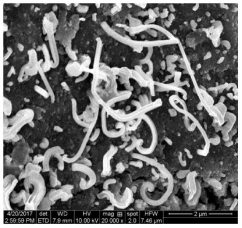 A kind of linear tin phosphide compound and its preparation method