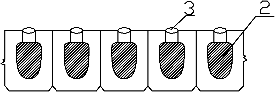 Method for producing hollow suppository by utilizing rotary mold