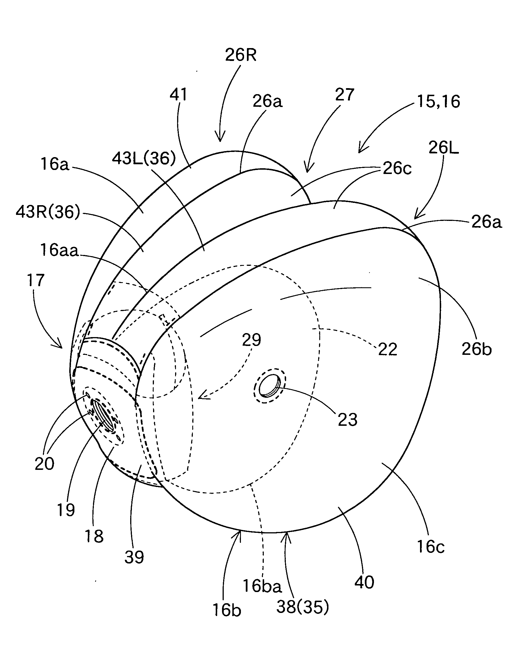 Airbag for front passenger' seat