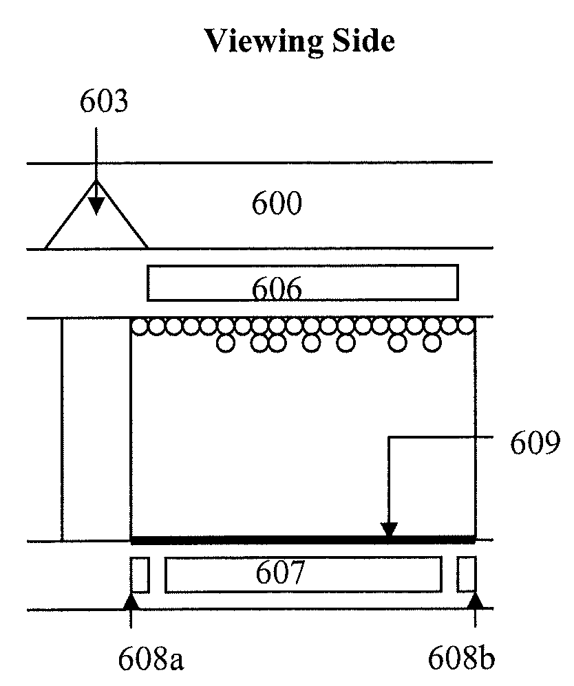 Display devices having micro-reflectors