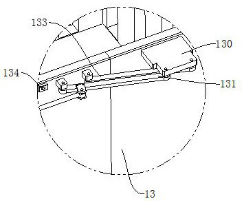 Using method of crane hanging basket for aloft work