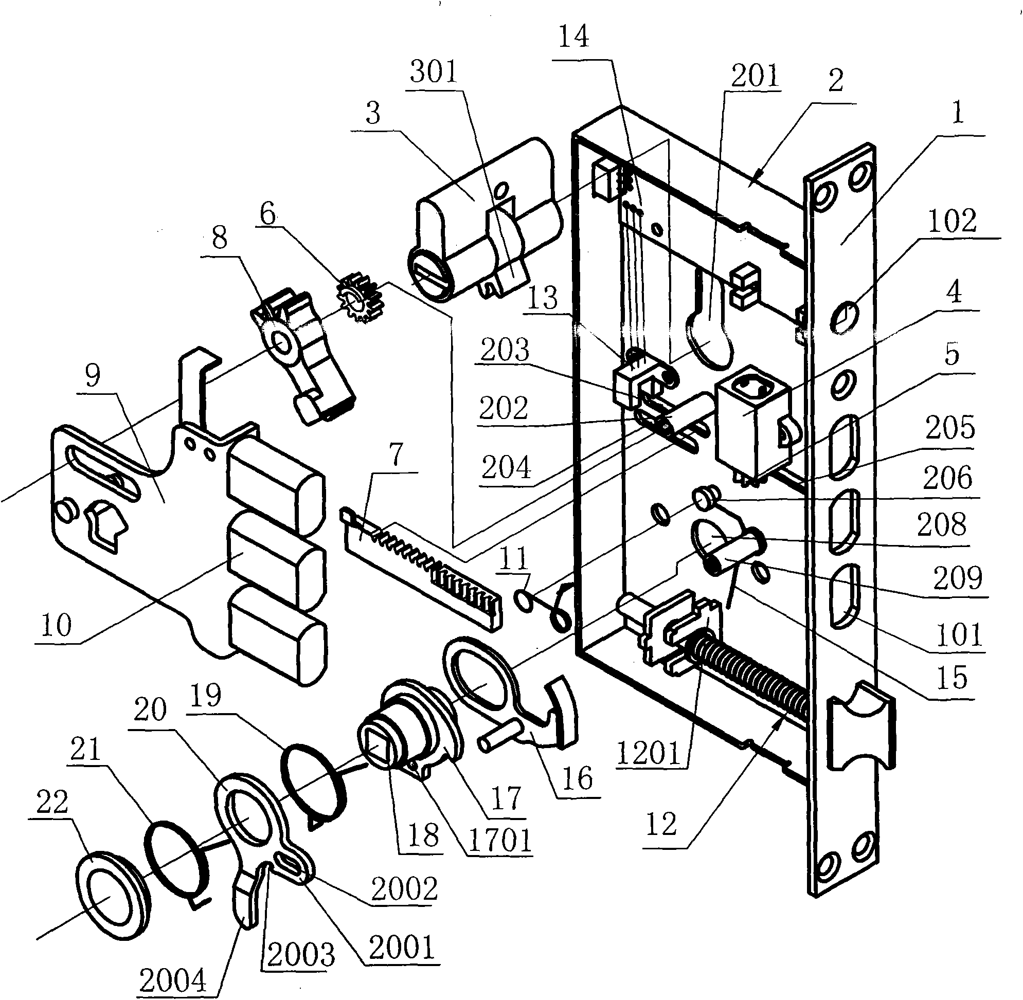 Electric door lock