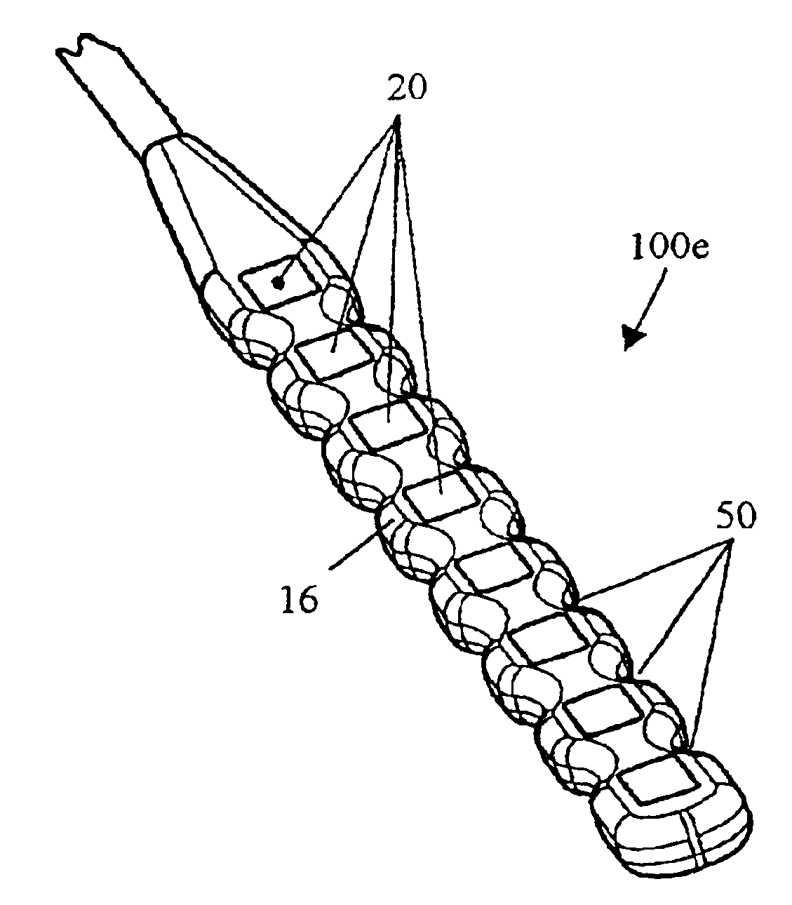 Stimulation/sensing lead adapted for percutaneous insertion