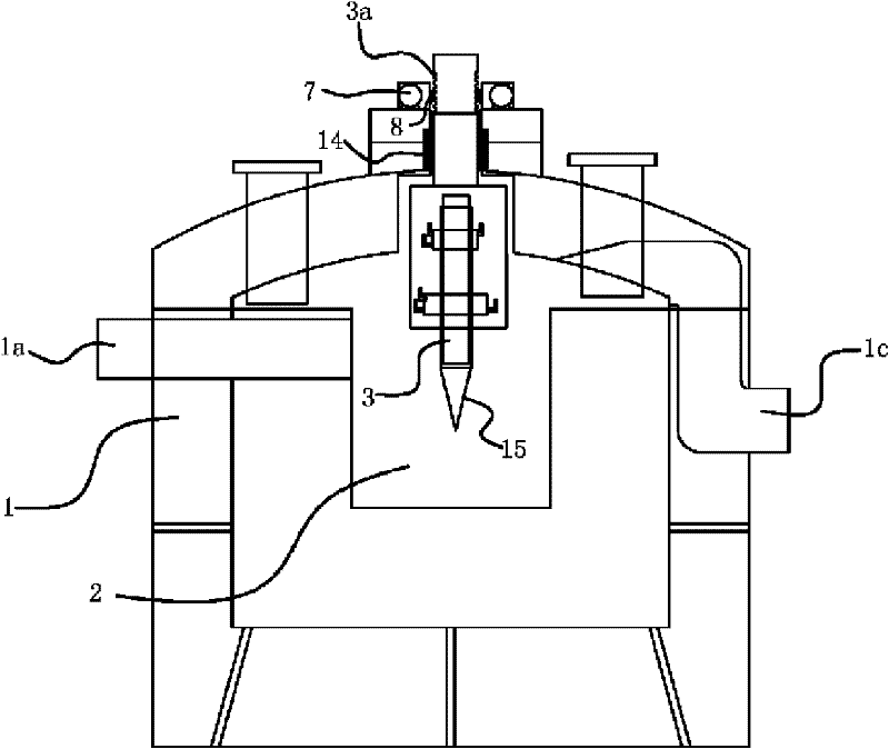 Plasma melting cracking treating equipment