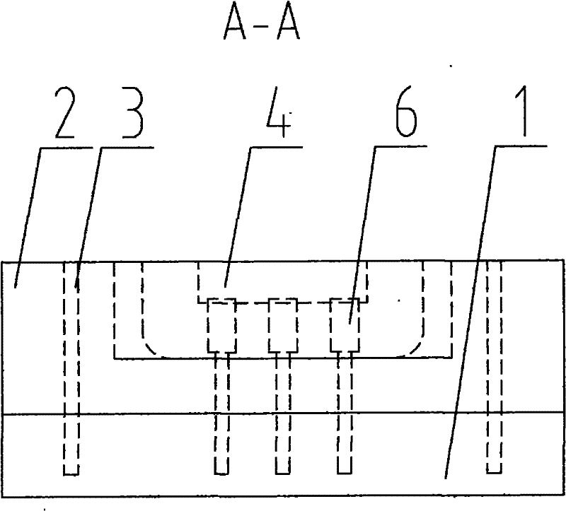 Stabilizing device for tin bath hot-end glass strip