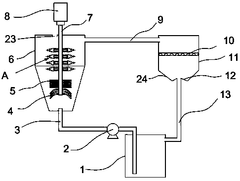 Rapid fish flesh separating device