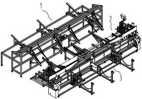 Automatic tubular product packing machine