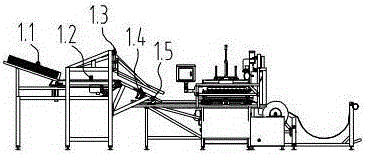 Automatic tubular product packing machine